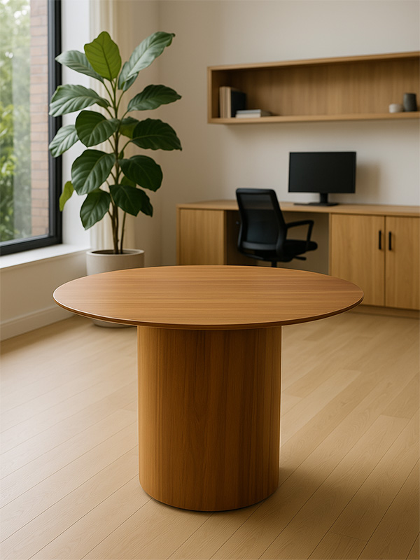Mesa auxiliar de madera para hotel