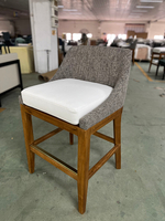 Tabouret de bar carr&eacute; 