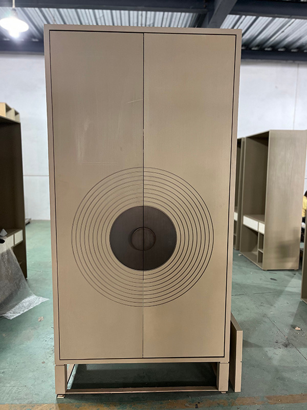 Minibar de hotel elegante