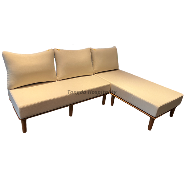 Sof&aacute; modular para exteriores de hotel